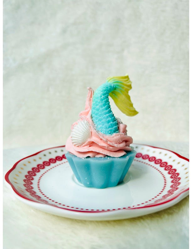 Dive in Mermaid cupcake soap